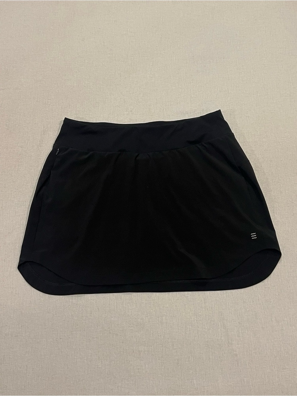 Free Fly Women's Bamboo Lined Active Breeze Skort Skirt Black Size Large Long